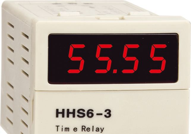 HHS6-3 AC220V数显时间继电器(图)