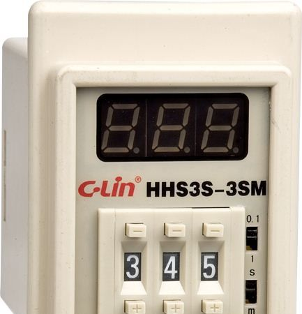 HHS3S-3SM AC220V数显式时间继电器(图)