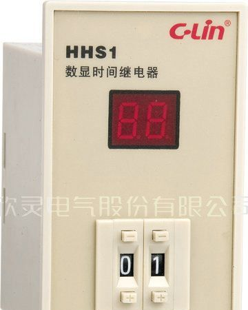 HHS1(JS14S) 两位 AC220V数显时间继电器(图)