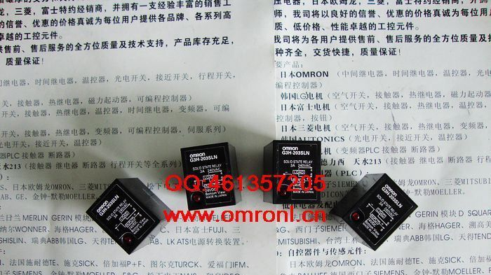 OMRON欧姆龙固态继电器G3H-203SLN