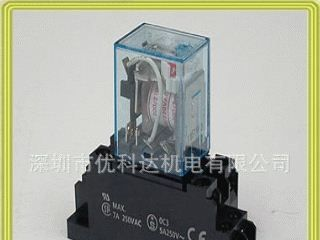 供应MY2NJ|MY4N-J原装欧姆龙变位机直流交流小型中间继电器