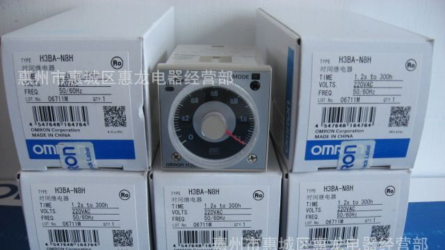 供应原装进口欧姆龙时间继电器H3BA-N8H AC110V