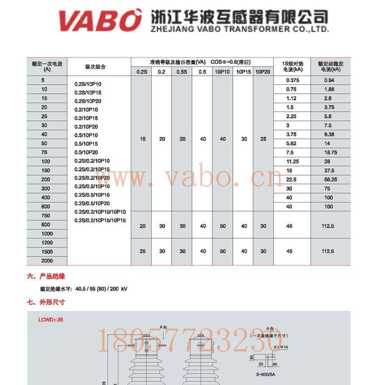 供应LABN1-35,LABN2-35,户外型油浸式高压电流互感器电力计量箱
