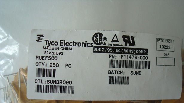供应RXEF375,RUEF400,RUEF500