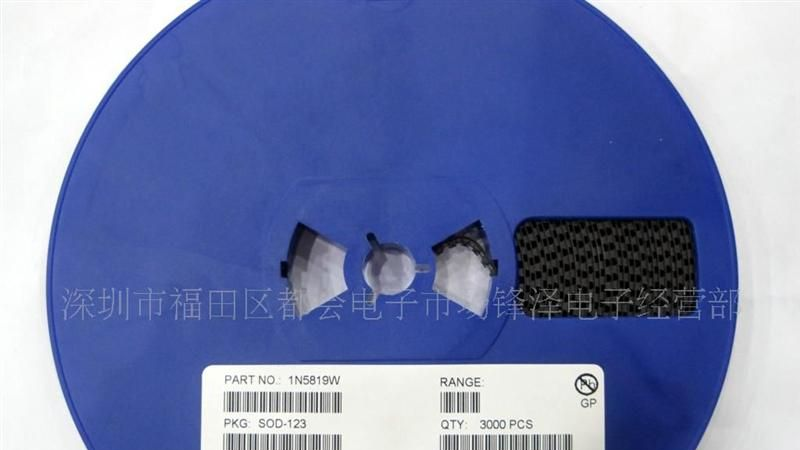 供应肖特基二极管B5819W 1N5819W