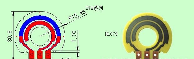 厂家直销汽车节气门位置传感器-电阻片079系列