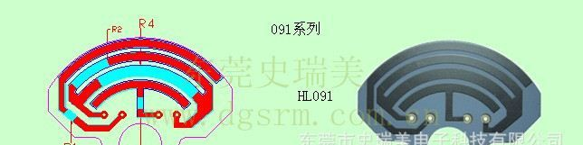 厂家直销汽车节气门位置传感器-电阻片091系列
