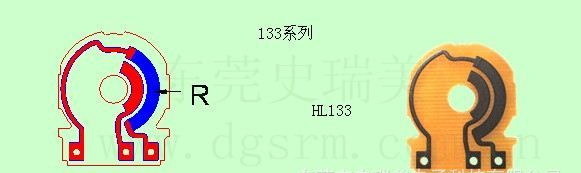 厂家直销汽车节气门位置传感器-133系列电阻片