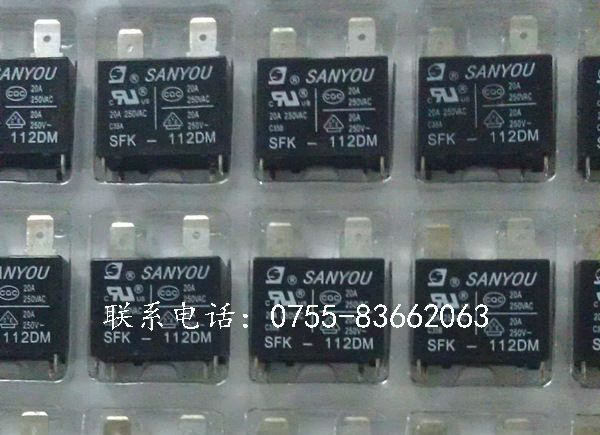 特价供应三友空调继电器SFK-112DM  现货供应 全新原装