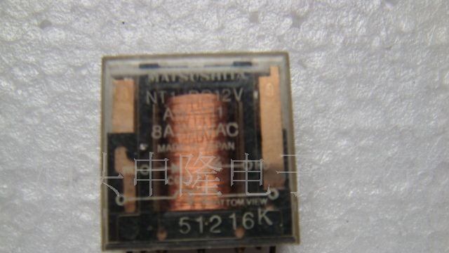 NT1-DC12V(三菱）5脚位拆机二手继电器