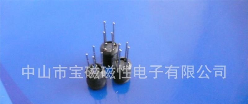 供应空芯线圈棒形电感色码电感变压器4个脚工字电感 10*16F-2.5MH
