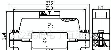 供应 HG系列 LXZK-0.66 开口式 电流 互感器105*46-1500A/5A
