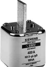 SIEMENS西门子熔断器3NA3252-6