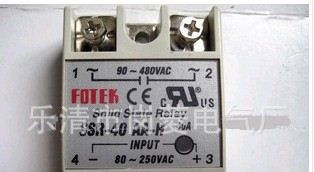 供应FOTEK阳明固态继电器SSR-40AA-H【图】
