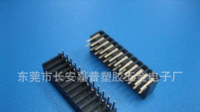 2.0mm排母双排 90度单侧弯DIP