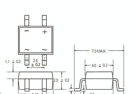 原装SEP MB6S桥堆