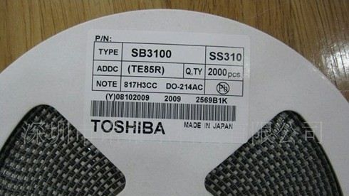 现货供应东芝全新环保肖特基二极管SB3100 SB3200 SS310 SS320