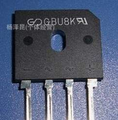 KBJ810/GBU810/GBU808/GBU8K扁脚