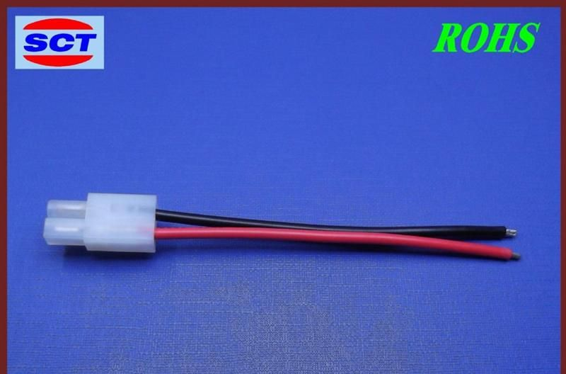 D2.0 线对线连接器 6.2MM 2x3P 公胶壳