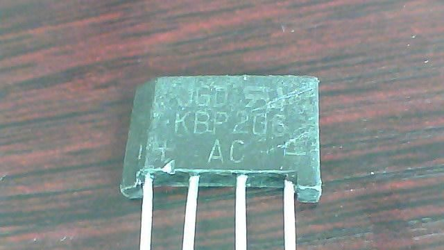 进口拆机KBP206G扁桥