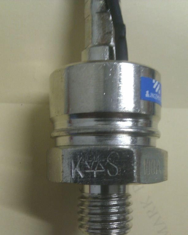 供应《晶正》牌 KS100A 螺旋式双向可控硅 整流器 整流管 硅整流