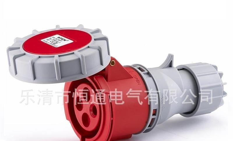供应 16/32A 380-415V 3P+E IP44 工业连接器
