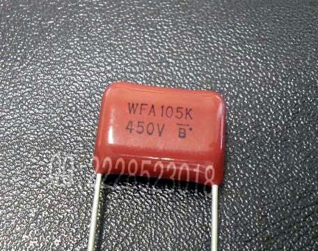 松下105K 450V高频电容 P=15mm