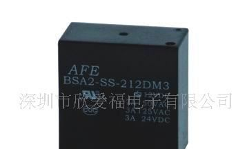 爱福继电器BSA2/36F,两组常开，用于音箱等