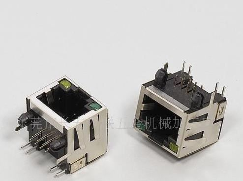 生产RJ45网络插座带灯