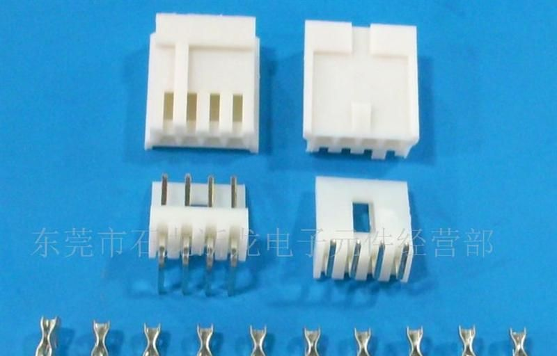 供应小四P2.5mm弯针座、胶壳、端子系列，条形连接器，接插件