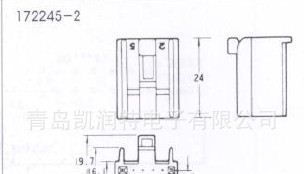 原装进口连接器/接插件    TE  172245-2