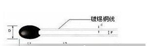 供应温度补偿NTC型笔记本电源MF52E10KΩ ±5%热敏电阻