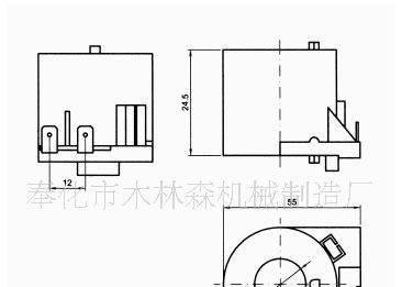 电磁线圈，热塑性电磁阀线圈KZ-16