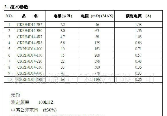 特价供应 贴片电感 功率电感 工字电感 CKRH4D14