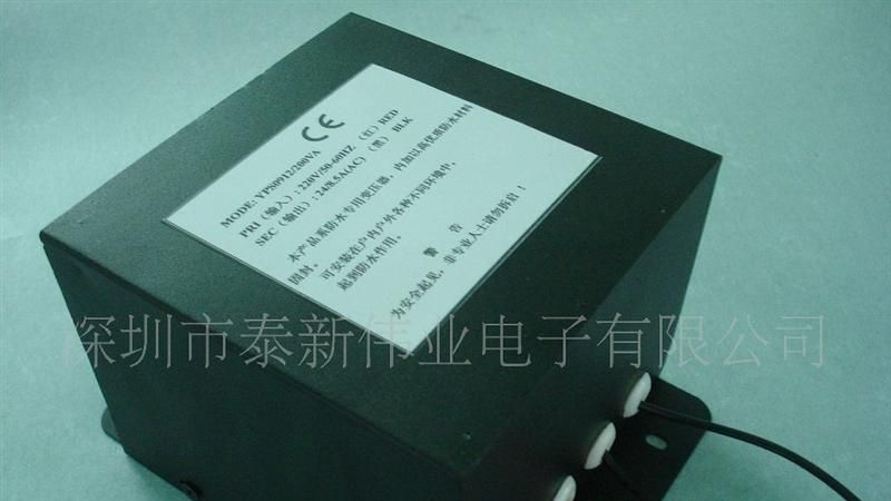 厂家供应24V/200W LED防水环形变压器