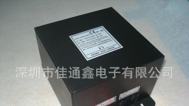 佳通鑫IP66CE认证220v转AC24v300W大功率LED灯具招牌防水驱动电源