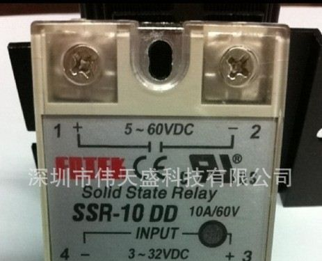FOTEK/台湾阳明单相固态继电器SSR-10DD直流控直流 10A 现货出售