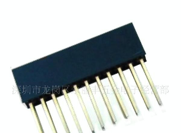 2.0mm    塑高6.35m 单排 长脚 排母