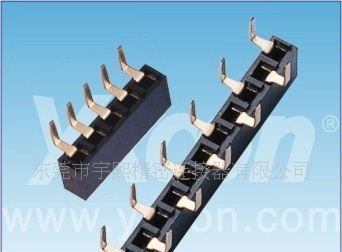 2.54mm排母 单排蜈蚣脚 正/反脚位（单边脚）