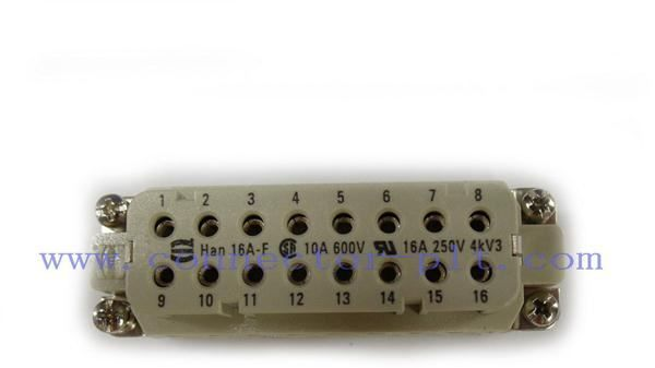 供应德国HARTING重载连接器，工业矩形连接器0920-016-2812