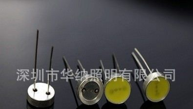LED车灯光源专灯光源生产厂 T12MM铜头大功率直插灯插1.5W光源