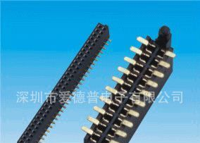 1.27mm排母 单双排 贴片 带外柱