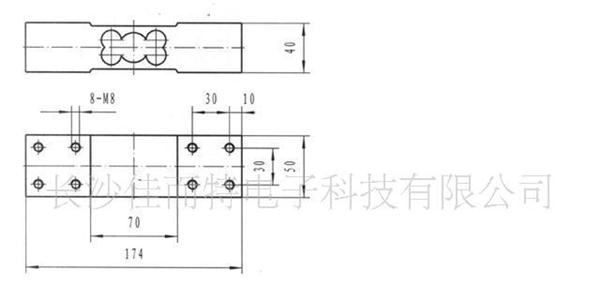 4-20mA输出/TDMCC-X4平行梁/合金钢单点式称重传感器