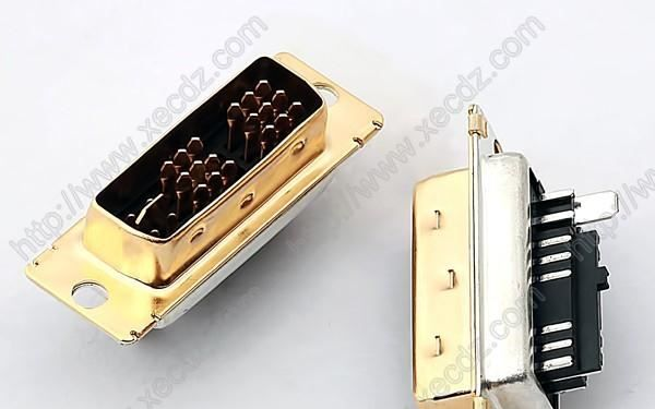 供应DVI插头DVI连接器CONNECTOR