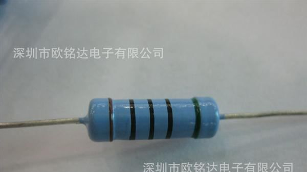高精密电阻3W  0.5%  千分五  100R