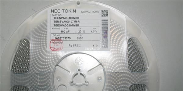 贴片钽电容6V100UF-6V100B-TEESVB30J107M8R-nec