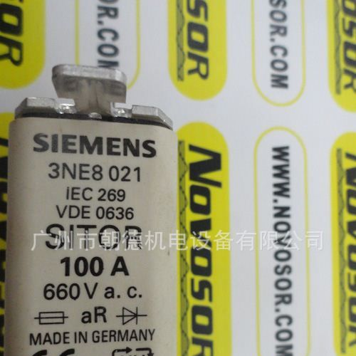 3NE8021 100A  660VAC     德国西门子保险管   现货