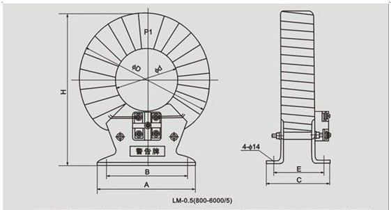 上海人民 LM-0.5电流互感器 都有互感器LM-0.5系列互感器 3000/5