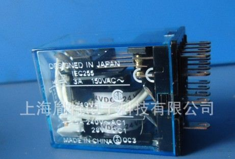 欧姆龙/OMRON小型继电器 中间继电器MY4J MY4NJ质保一年