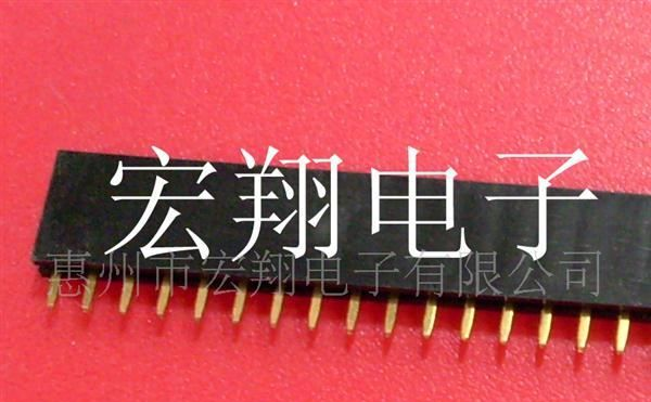 TJC8杜邦2.54单排，双排，直针，弯针，排针母座